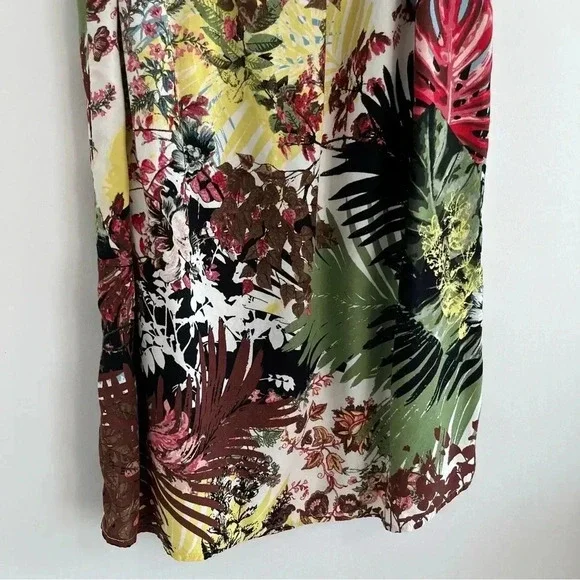 J. Jill Rayon Tropical Sheath Dress size XSP - Picture 4 of 10